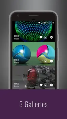 3D Wallpapers android App screenshot 14